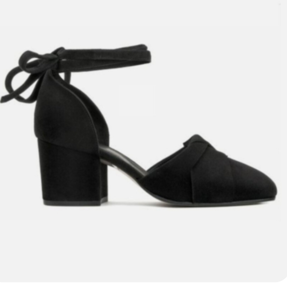 Hudson London Made In Portugal Nena Suede Heels Women's Size 8US/EUR 39